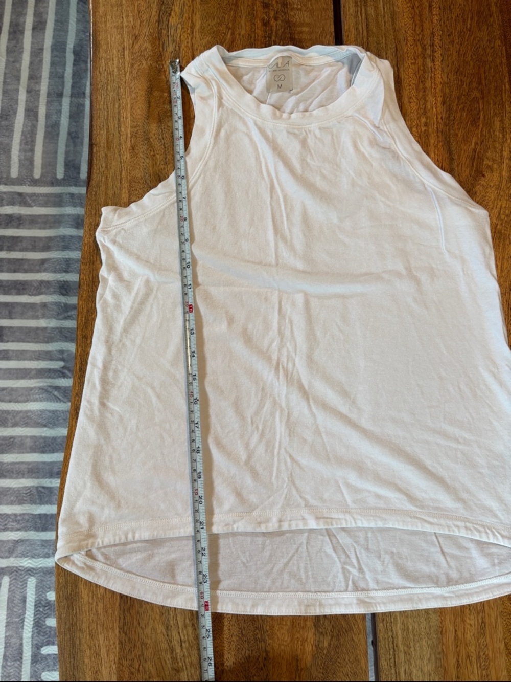 CALIA by Carrie Underwood Black, White, Gray & Striped Tank Top Set of 4 - Picture 7 of 9